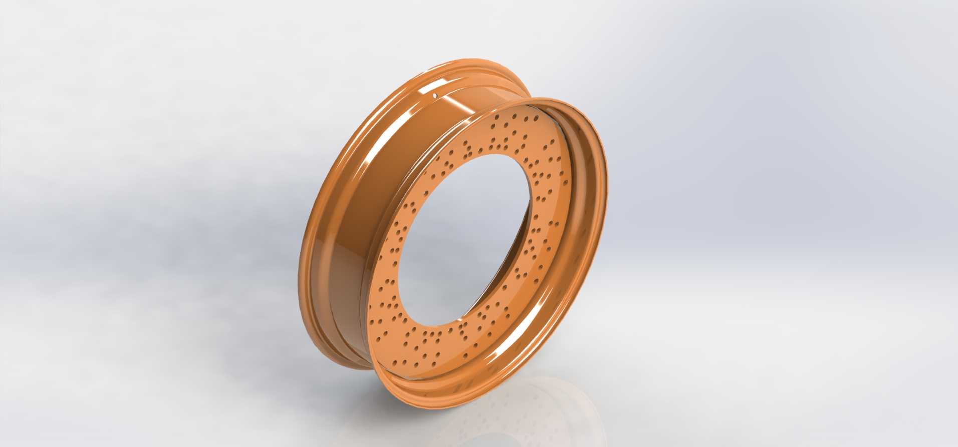 ARO W 10" x 38" - MULTIFUROS (LARANJA)