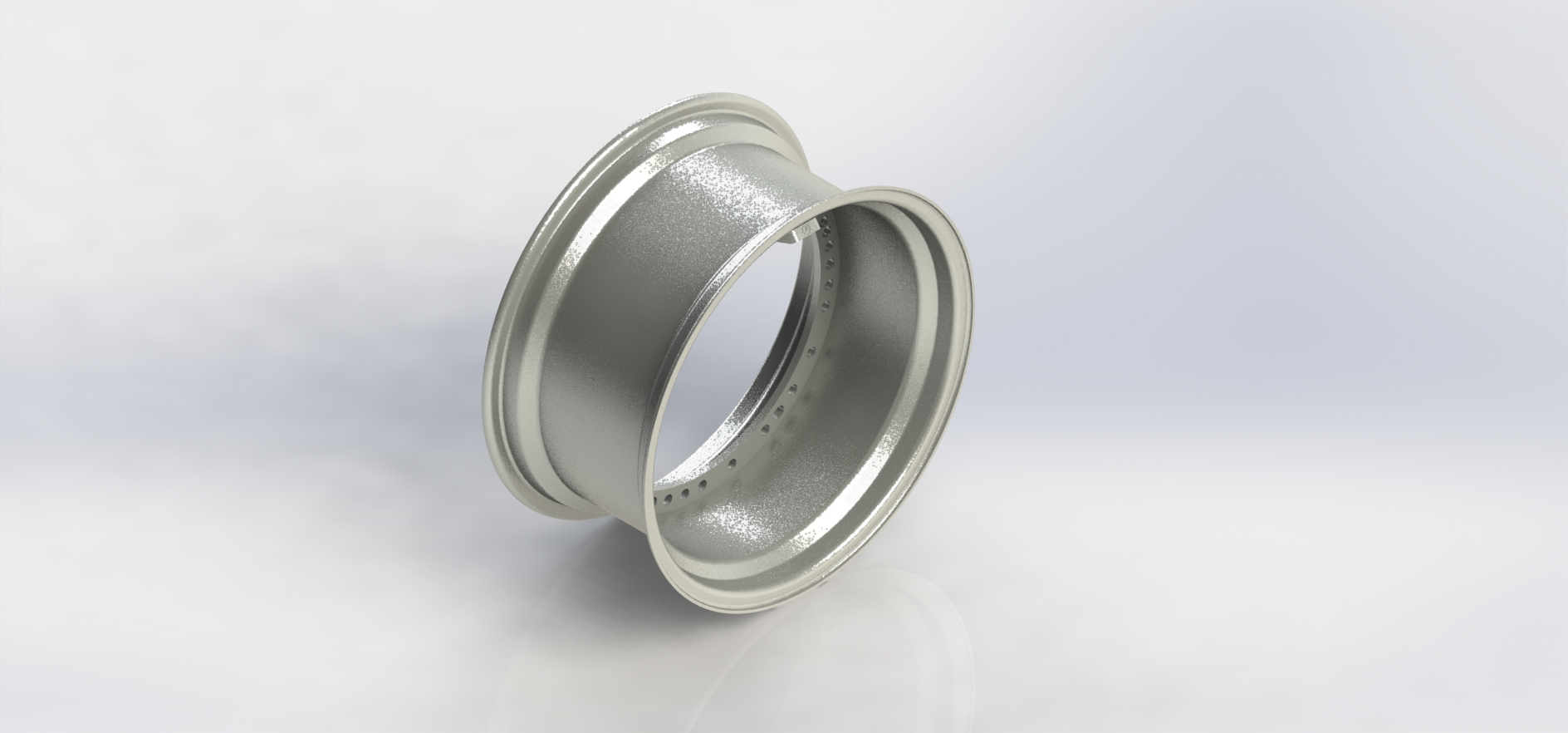 ARO W 12" x 24" - MULTIFUROS (CINZA FUM)