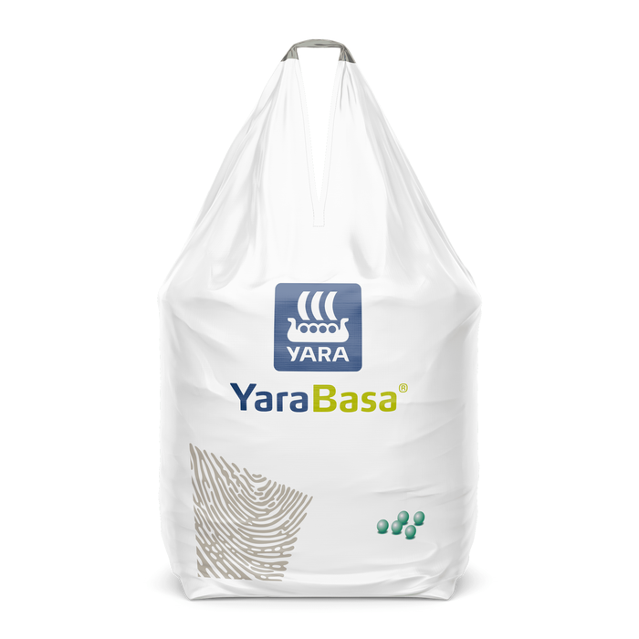 Fertilizante Premium YaraBasa, NPK 09-40-00 + 5Ca 5S 0,03B 0,05Mn 0,1Zn