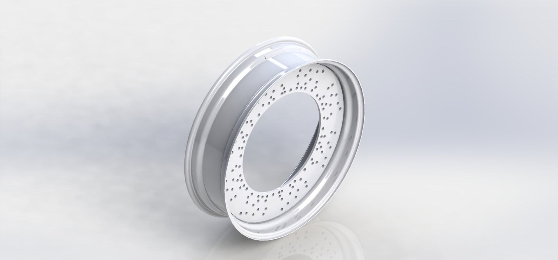 ARO W 10" x 38" MULTIFUROS (CINZA MET)